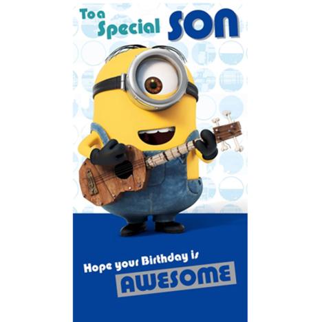 Special Son Minions Birthday Card £2.45